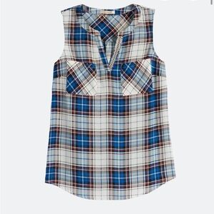Plaid Stitch Fix Tank Top